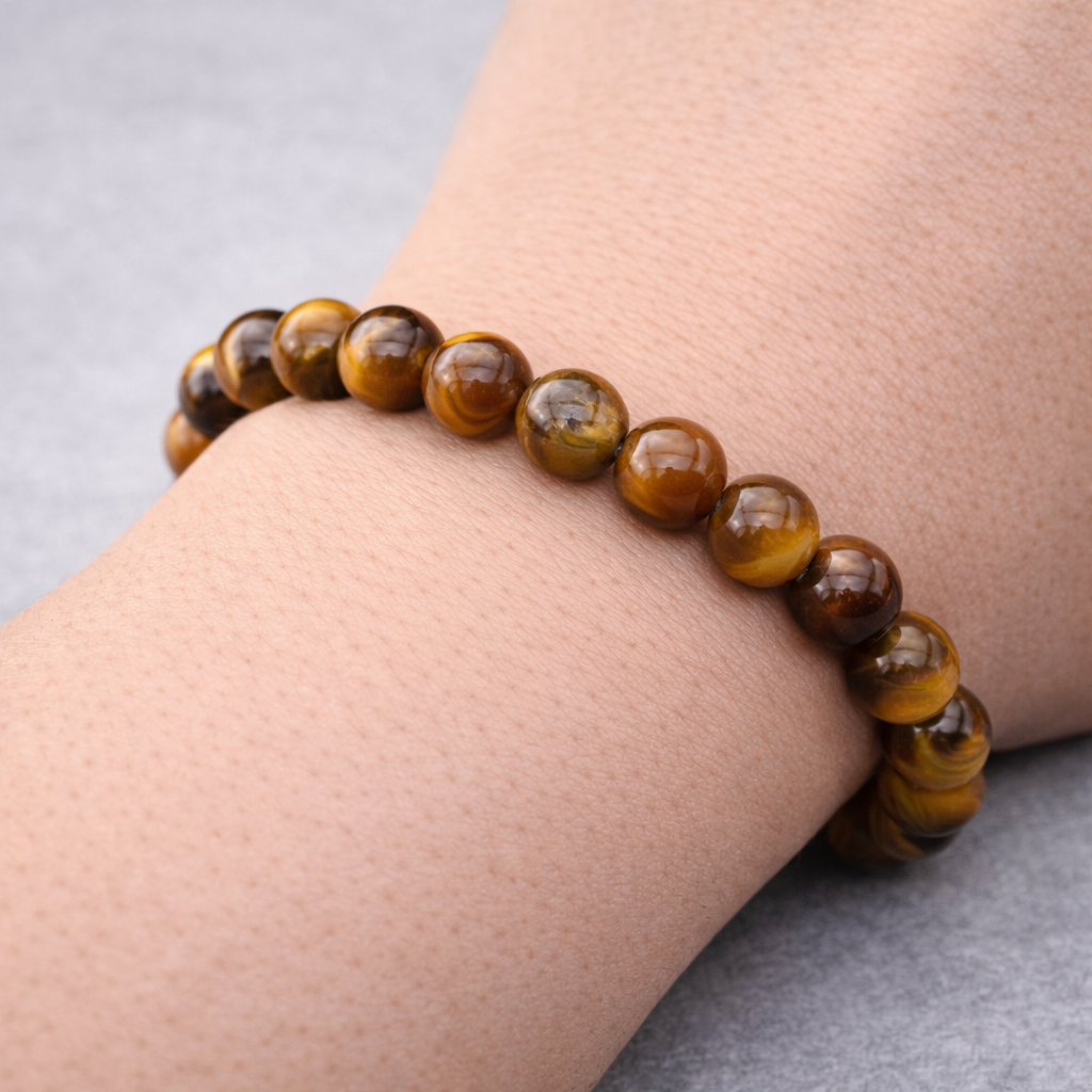 Yellow Tiger Eye Bracelet