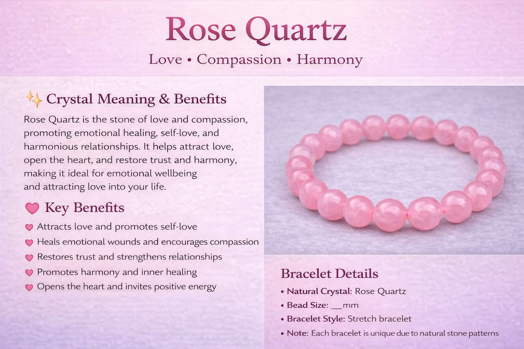 Rose Quartz Bracelet