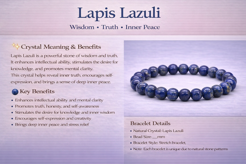Lapis Lazuli Bracelet