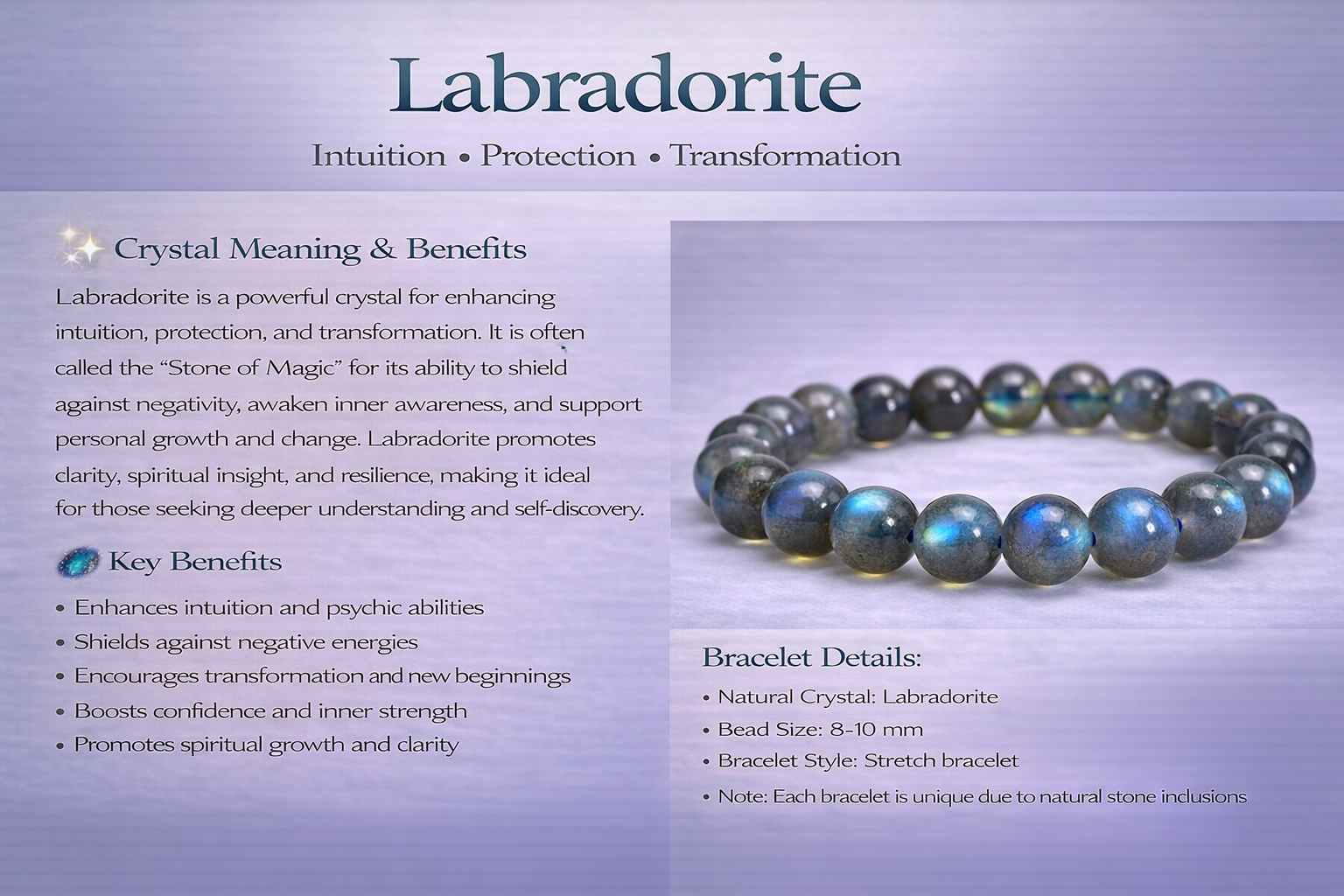 Labradorite Bracelet