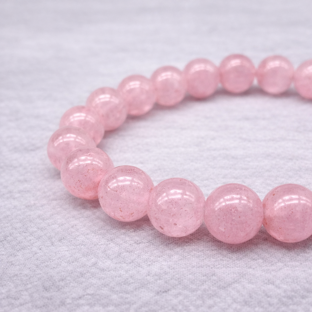 Strawberry Quartz Bracelet